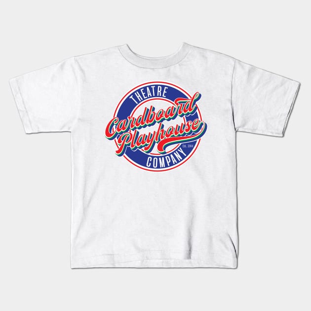 Cardboard Playhouse Theatre Company Baseball Kids T-Shirt by cardboardplayhouse